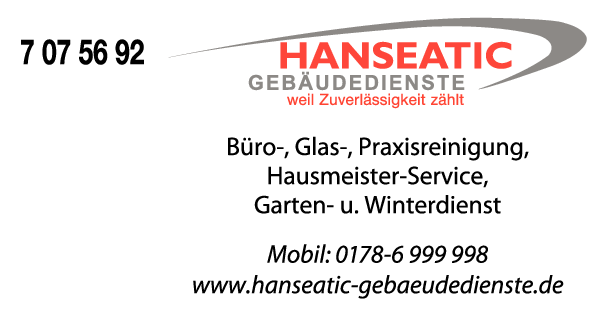 Anzeige Hanseatic Gebäudedienste GmbH