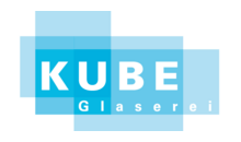 Kundenlogo von Glaserei Kube - Inh. Jörg Kube e. K. Glasermeister