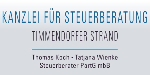 Kundenlogo von Kanzlei für Steuerberatung Timmendorfer Strand T. Koch u. T. Wienke Steuerberater PartG mbB