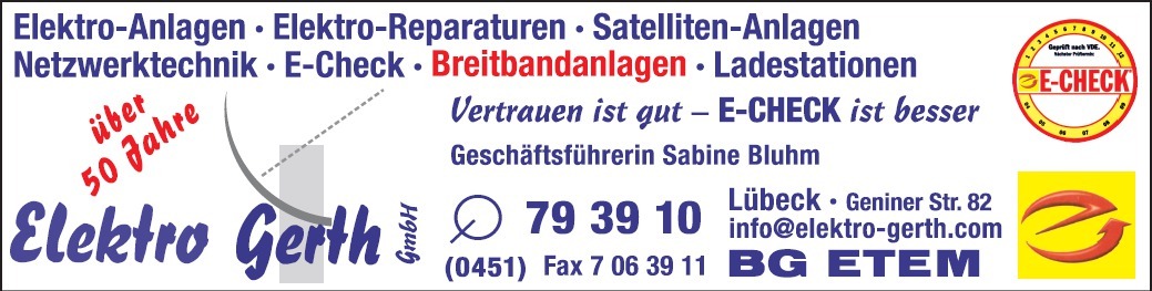 Kundenbild groß 1 Elektro Gerth GmbH