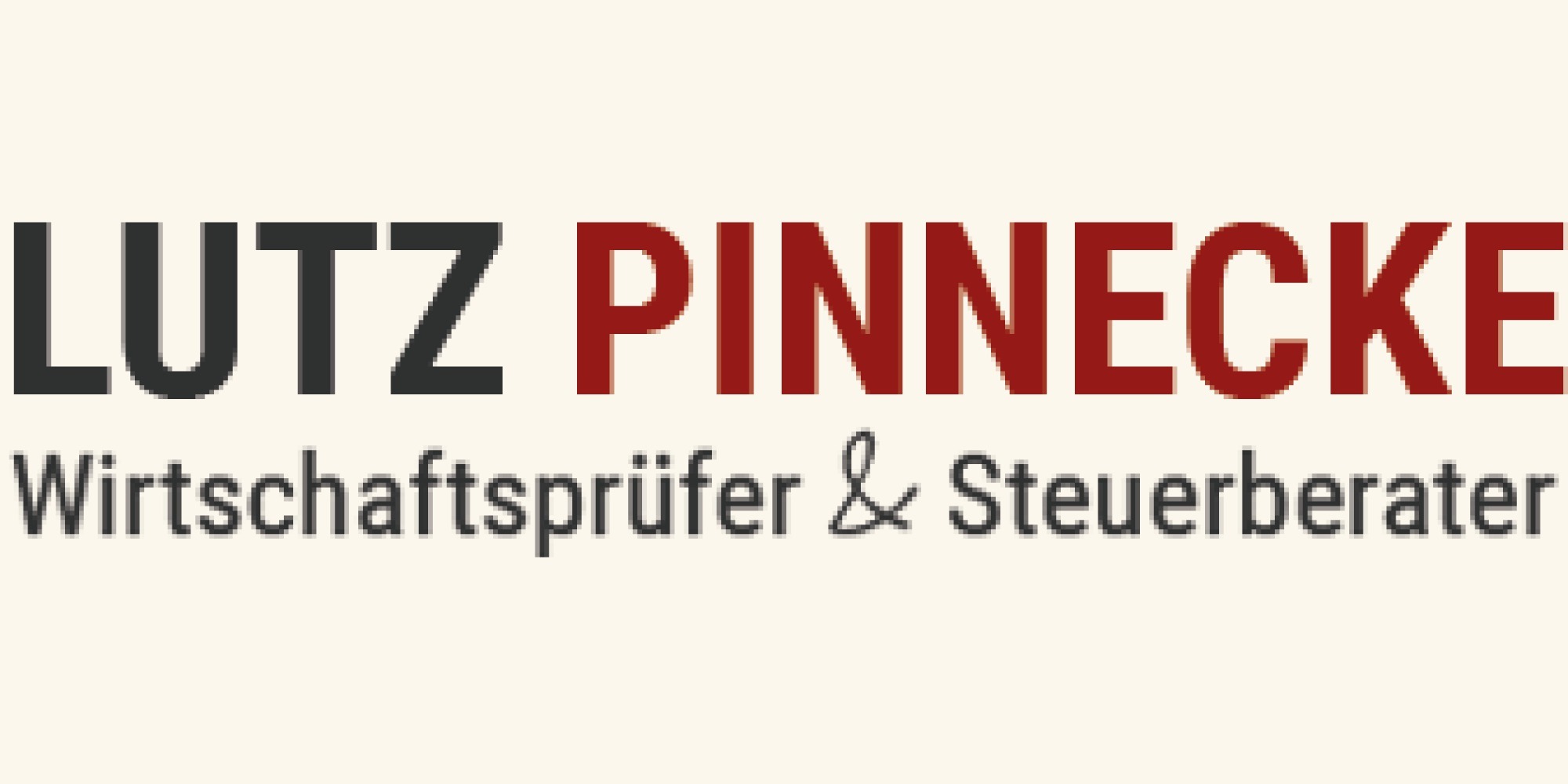 Kundenlogo von Lutz Pinnecke - Wirtschaftsprüfer & Steuerberater