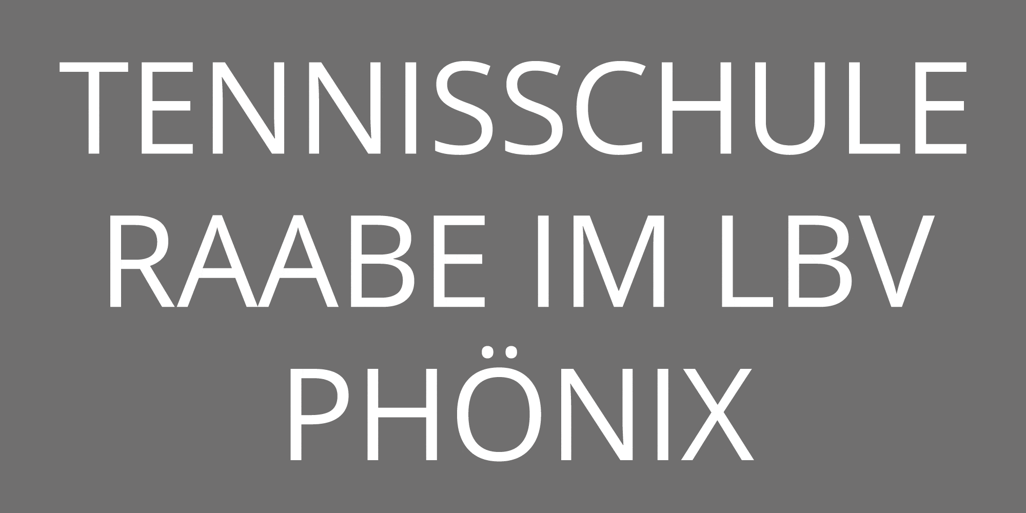 Kundenlogo Tennisschule Raabe