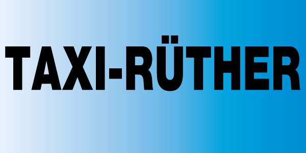 Kundenlogo von Taxi Rüther