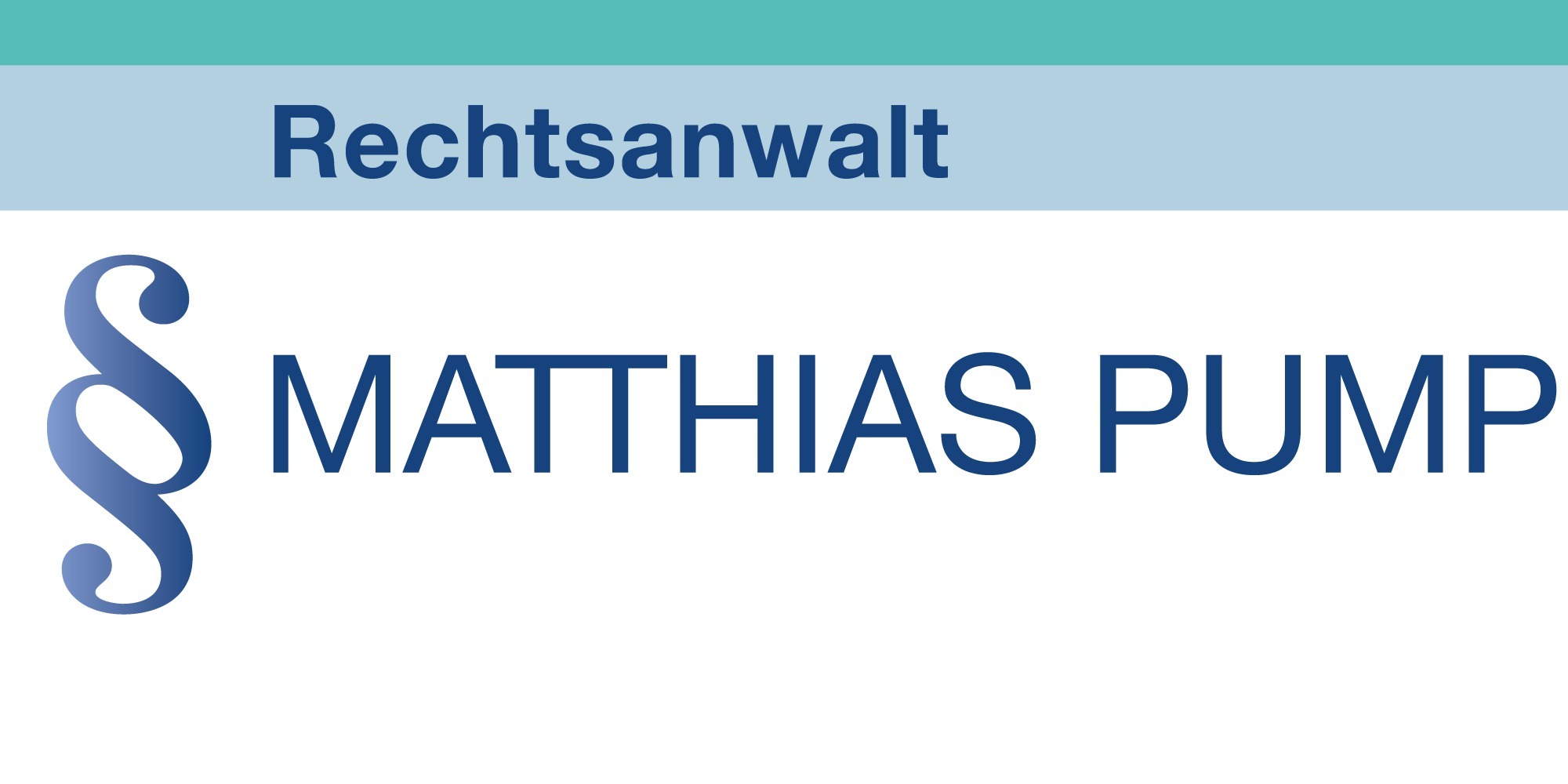 Kundenlogo von Matthias Pump Rechtsanwalt