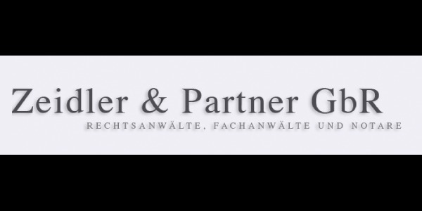 Kundenlogo von Zeidler und Partner