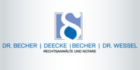 Kundenlogo Becher Uwe Dr. , Becher Wolfram , Deecke Juliane u. Dr. Wessel Wilhelm Rechtsanwälte und Notare