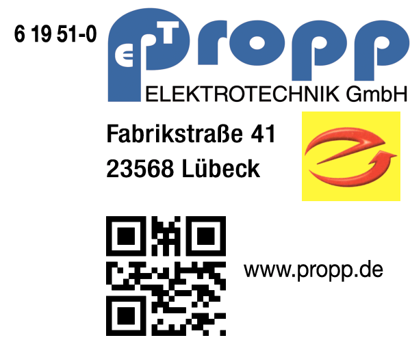 Anzeige Propp Elektrotechnik GmbH
