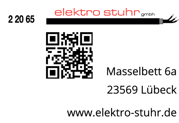 Anzeige Elektro Stuhr GmbH Elektrobranche