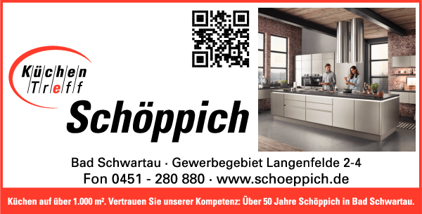 Anzeige KüchenTreff Schöppich GmbH & Co. KG