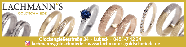 Anzeige LACHMANN'S Goldschmiede e.K.