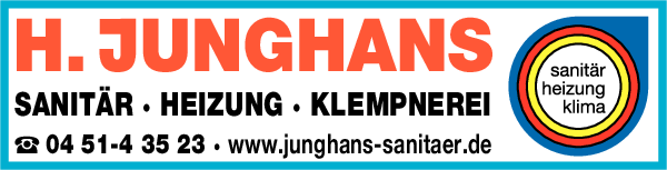 Anzeige H. Junghans Sanitär GmbH