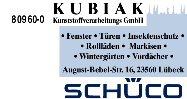 Anzeige Kubiak Kunststoffverarbeitungs-GmbH