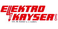 Kundenlogo Elektro Kayser oHG Inh. J. Lüders und M. Köster