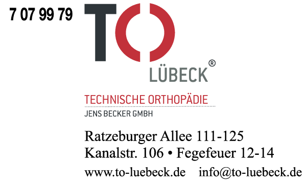 Anzeige Technische Orthopädie Lübeck Jens Becker GmbH