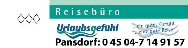 Anzeige Reisebüro Urlaubsgefühl Silke Süzen Reiseagentur