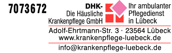 Anzeige DHK-Die Häusliche Krankenpflege GmbH, Marianne Nitsch