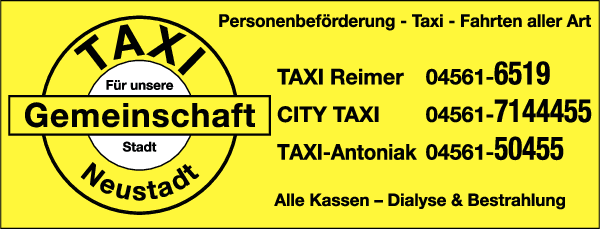Anzeige City Taxi