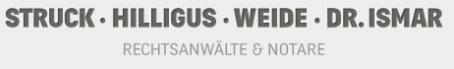 Kundenlogo von Struck, Hilligus, Weide, Dr. Ismar Rechtsanwälte und Notare