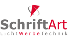 Kundenlogo Schrift Art