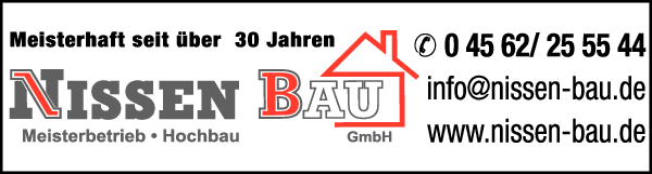 Anzeige Nissen Bau GmbH