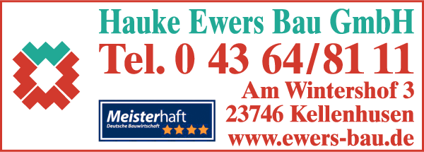Anzeige Hauke Ewers Bau GmbH