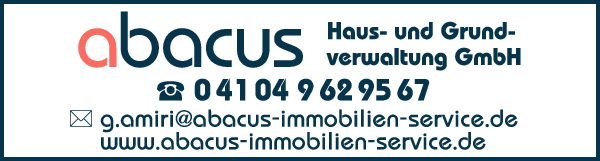 Anzeige abacus Haus- und Grundverwaltung GmbH