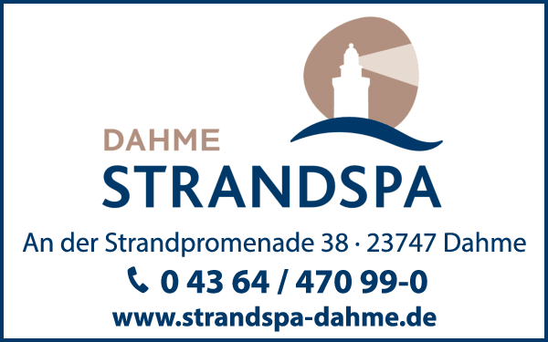 Anzeige Sport- und Gesundheitszentrum Dahme GmbH Sport