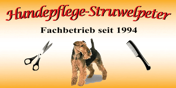 Kundenlogo Hundepflege-Struwelpeter Inh. B. Osteroth Kundenlogo Hundepflege-Struwelpeter Inh. B. Osteroth
