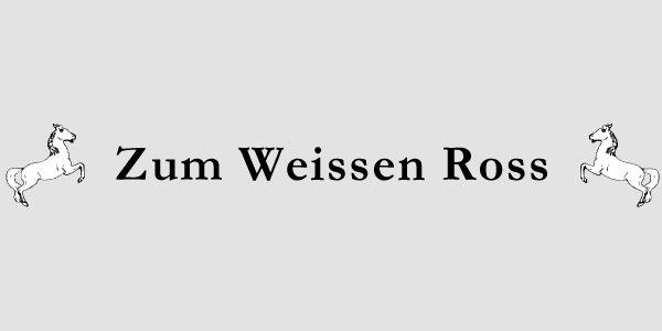 Kundenlogo von Zum Weissen Ross Hotel und Restaurant Kundenlogo von Zum Weissen Ross Hotel und Restaurant
