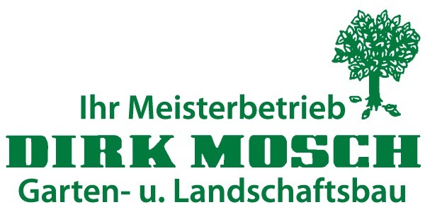 Kundenlogo von Dirk Mosch e.K. Garten- u. Landschaftsbau e. K.