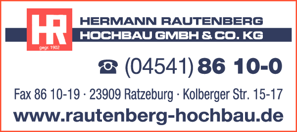Anzeige Rautenberg Hermann Hochbau KG Bauunternehmen für Hochbau