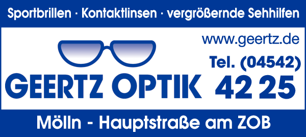 Anzeige Geertz Optik