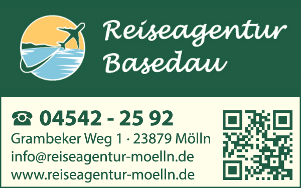 Anzeige Reisebüro Basedau Reisebüro