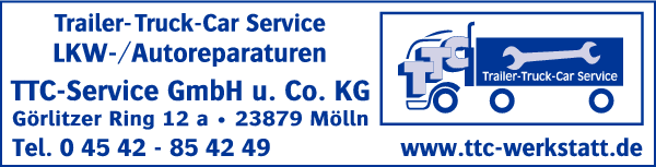 Anzeige TTC Service GmbH & Co.KG Autoreparatur