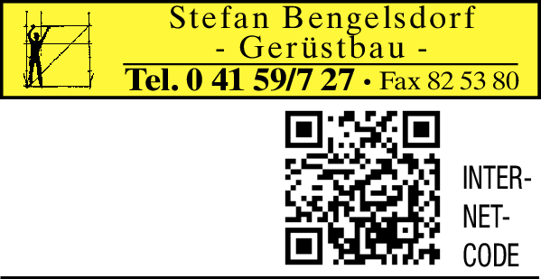 Anzeige Bengelsdorf Stefan Gerüstbau