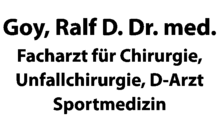 Kundenlogo von Goy Ralf Dr. med. Facharzt für Chirurgie Durchgangsarzt
