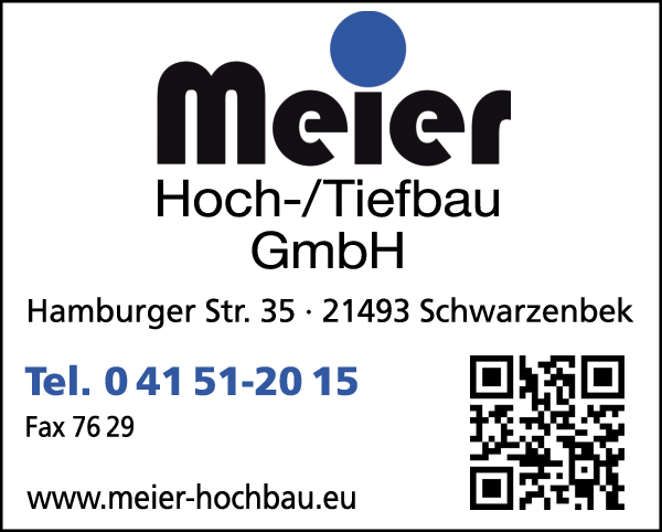 Anzeige Meier Hoch- u. Tiefbau GmbH