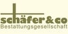 Kundenlogo von Bestattungsges. Schäfer & Co. (GmbH & Co.) KG
