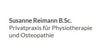 Kundenlogo von Reimann Susanne Privatpraxis  für Physiotherapi und Osteopathie