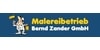 Kundenlogo von Malereibetrieb Bernd Zander GmbH