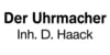 Kundenlogo von Der Uhrmacher Inh. Detlef Haack