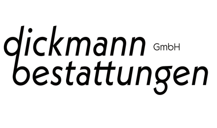 Kundenlogo von Dickmann Bestattungen GmbH