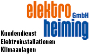 Kundenlogo Elektro Heiming GmbH