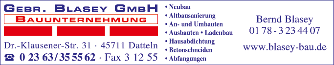Anzeige Blasey GmbH