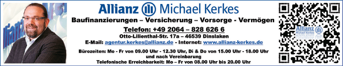 Anzeige Allianz Generalvertretung Michael Kerkes