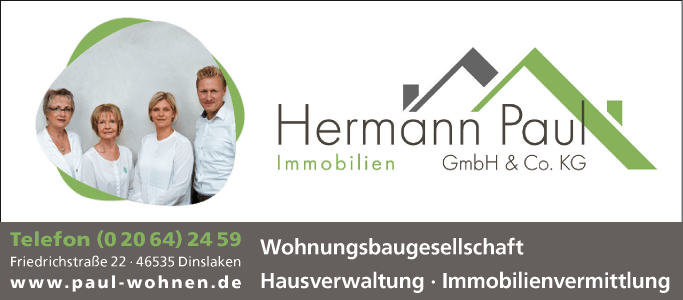 Anzeige Hermann Paul GmbH & Co. KG