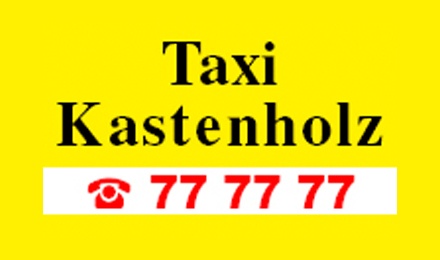 Kundenlogo von Taxi Kastenholz