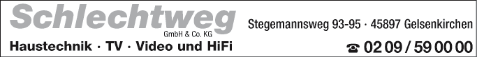 Anzeige Schlechtweg GmbH u. Co. KG