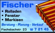 Kundenlogo Fischer, Rollladen/Fenster/Markisen