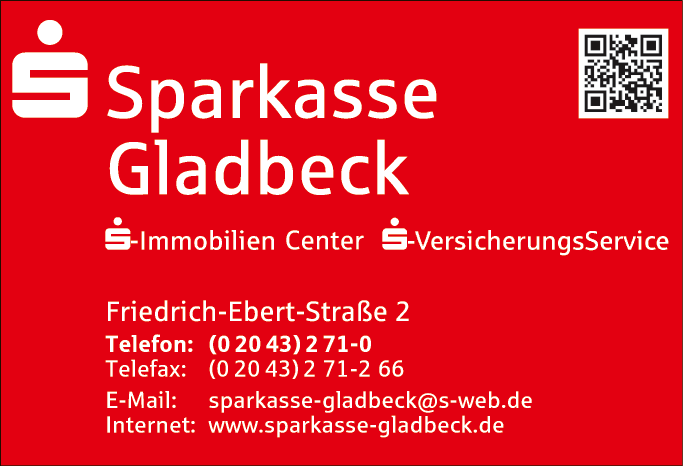 Anzeige Stadtsparkasse Gladbeck